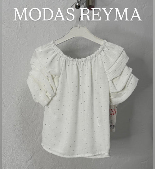 Camiseta volante niña