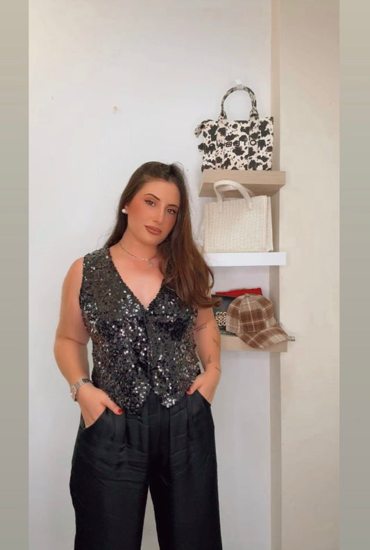 Chaleco Lentejuelas