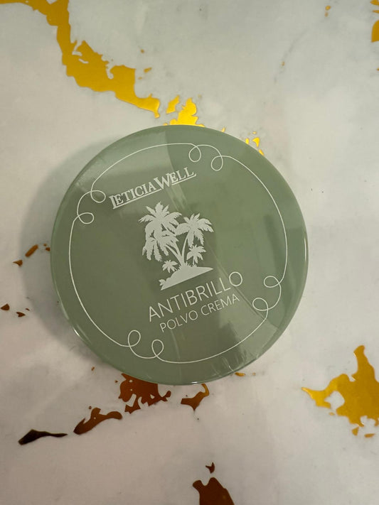 Polvo crema antibrillos