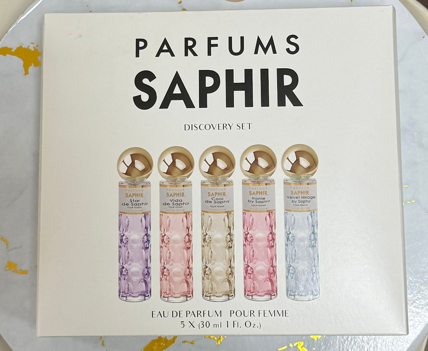 Set perfume saphir