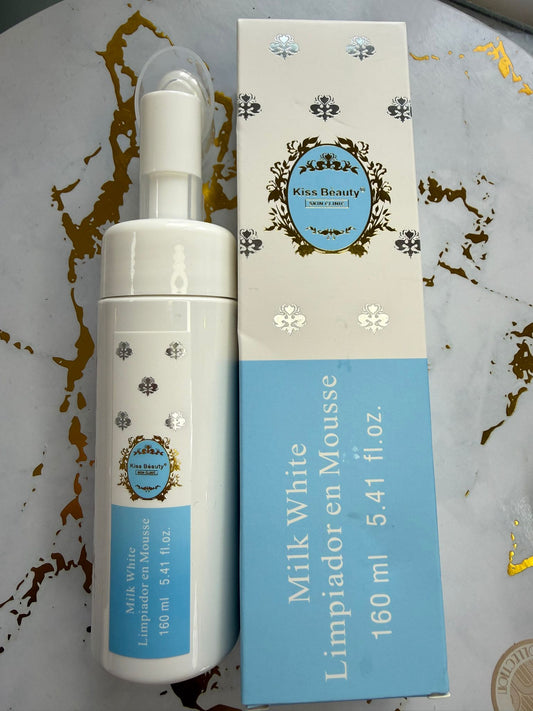 Limpiador facial blanco latte