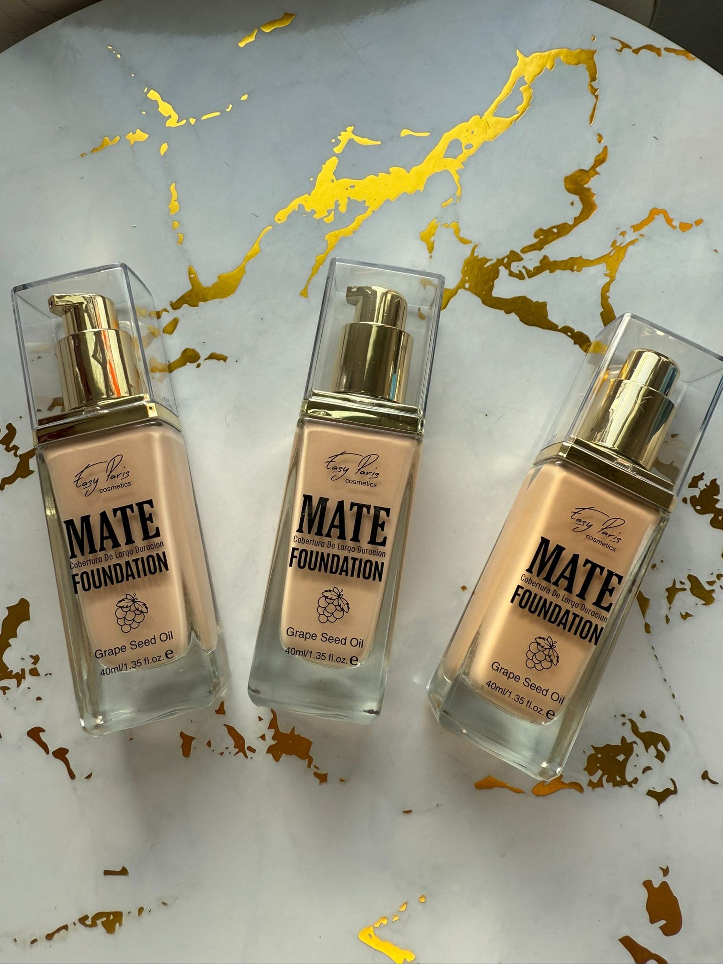 Maquillaje mate de alta cobertura