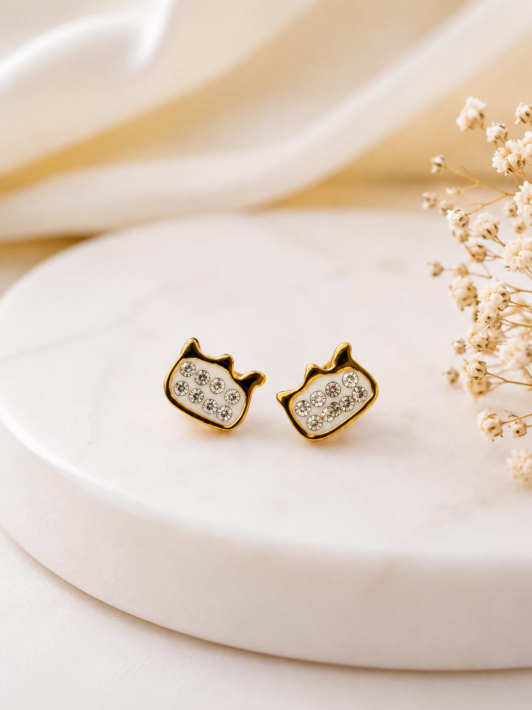 Pendientes Cat