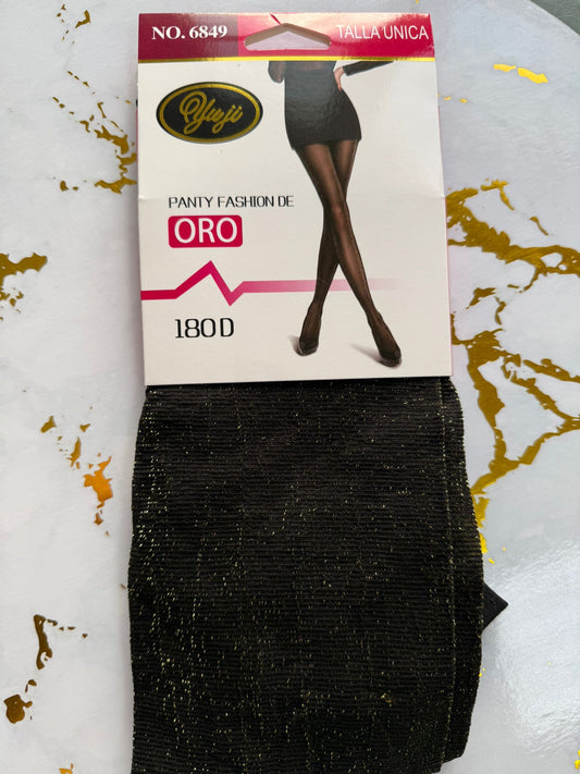 Panty de oro y plata