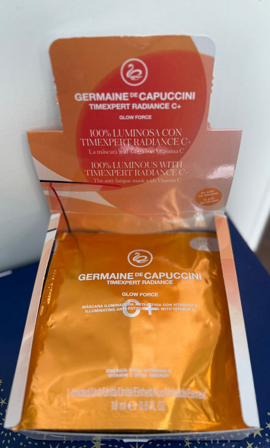 Mascarilla iluminadora con vitamina c