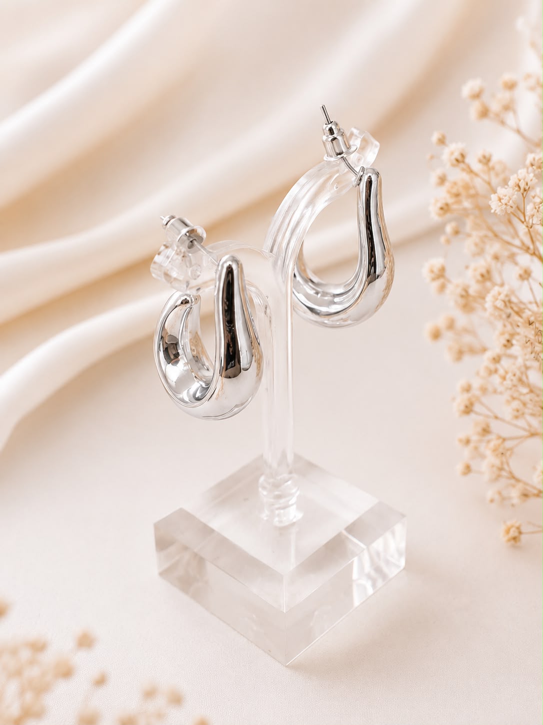Pendientes oval