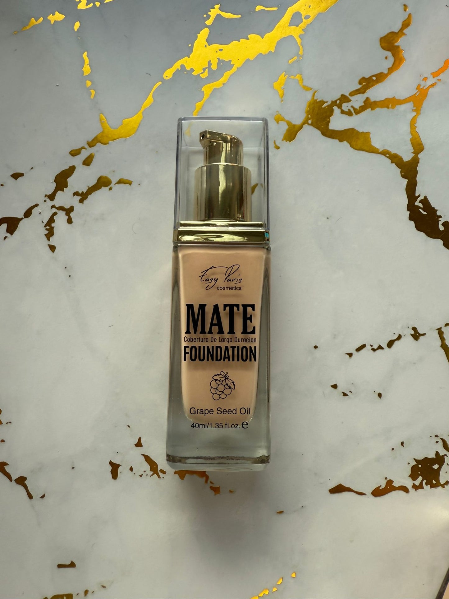 Maquillaje mate de alta cobertura