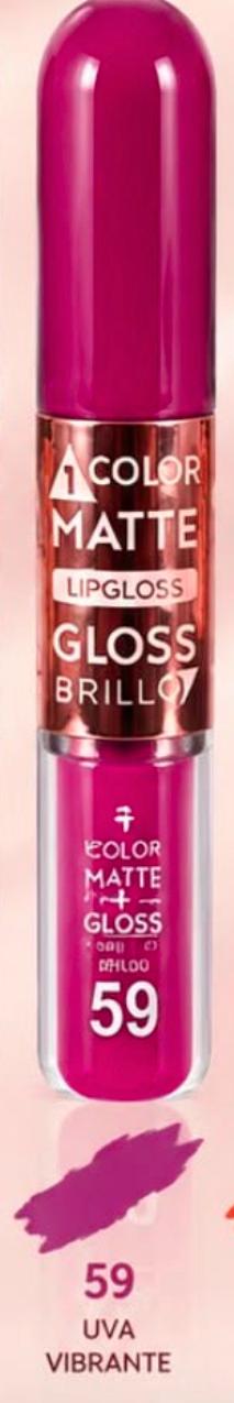 Pintalabio mate + gloss