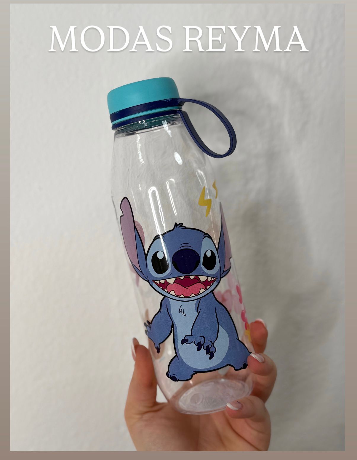 Botella de agua Stitch