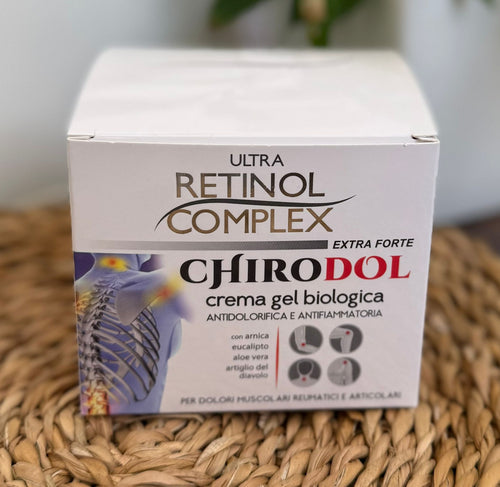 Crema ultra retinol para dolores musculares