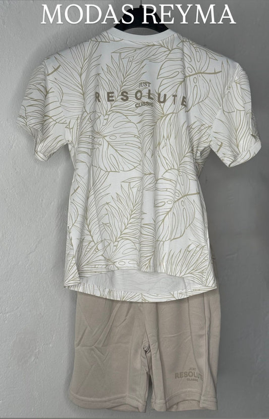 Conjunto algodón niño