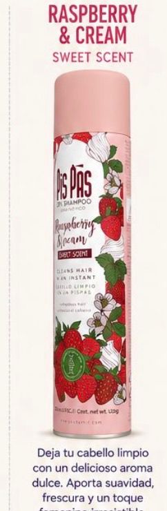 champú seco strawberry cream