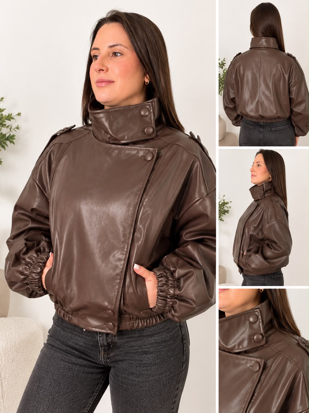 Bomber Sara Piel