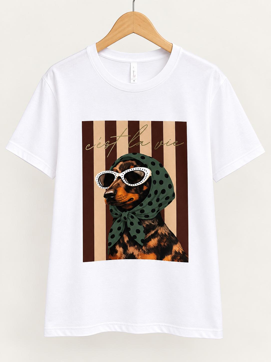 Camiseta Dog Pañuelo