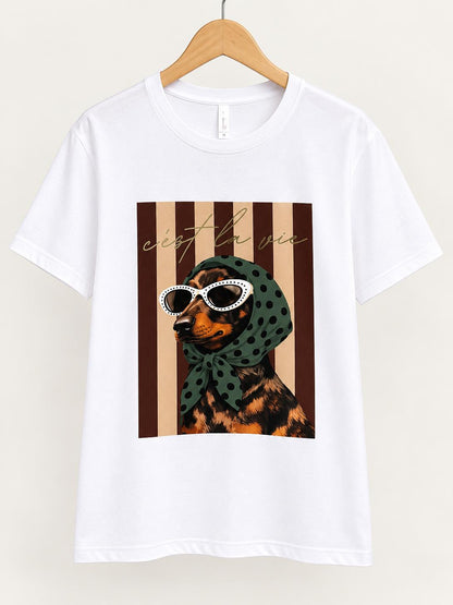 Camiseta Dog Pañuelo