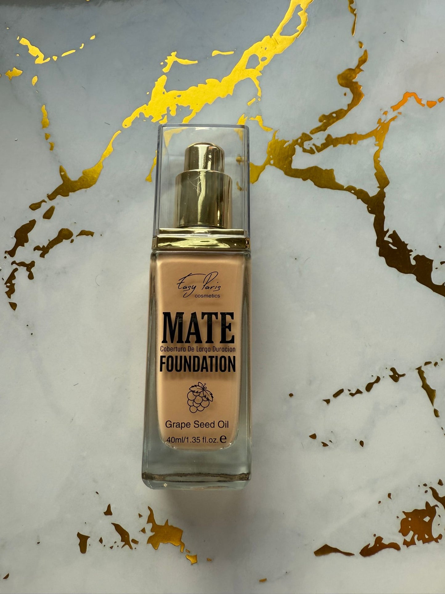 Maquillaje mate de alta cobertura