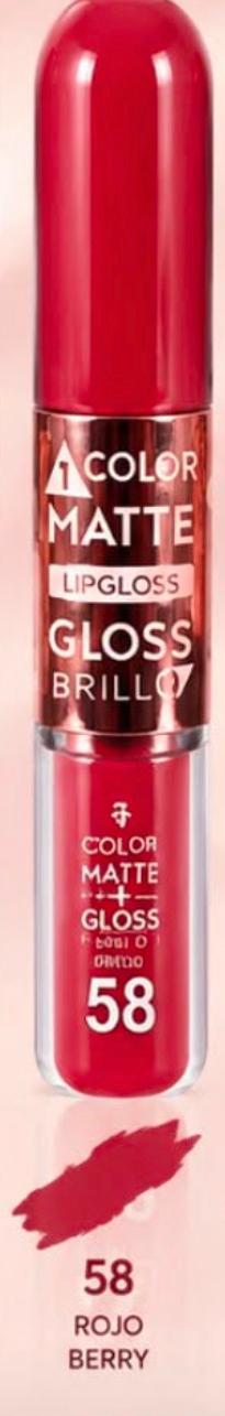 Pintalabio mate + gloss