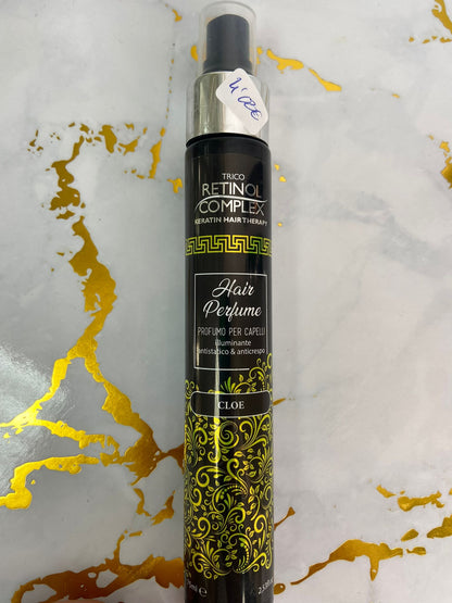 Perfume para el cabello